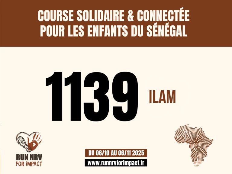 Dossards ILAM course virtuelle Run NRV for impact